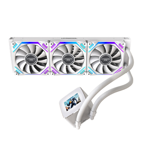 مروحة مياه LOVINGCOOL <span class=keywords><strong>CPU</strong></span> عالية الجودة مع شاشة عرض للألعاب أجهزة كمبيوتر AMD Socket FM2/FM1/AM3 +/AM3/AM4/AM5 - Product Image 2
