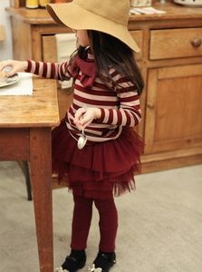 Camiseta de Manga Larga a Rayas para Niña, Ropa Infantil - Product Image 2