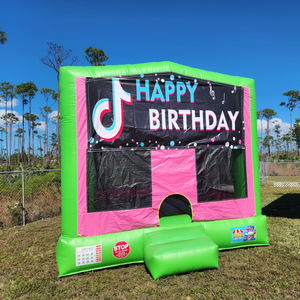 Château gonflable personnalisé pour l'extérieur, château gonflable durable en PVC, aire de jeux, <span class=keywords><strong>location</strong></span> de tente de <span class=keywords><strong>vacances</strong></span>, jardin, Noël, fête - Product Image 5