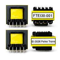 Transformateur Flyback Haute Fréquence EI30 pour Alimentation à Commutation SMPS 220V vers 5V 12V 24V, Type à Broches en Fil de Cuivre, Personnalisé OEM CE