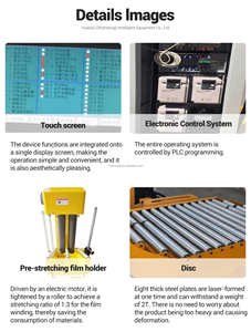 Mesin Pembungkus Kayu Otomatis Penuh yang Laris Manis, Mesin Pembungkus Karton dengan Stretch Wrap Cerdas Online dengan Sertifikasi CE - Product Image 5