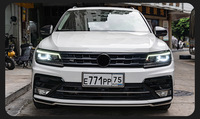 LKS VW pour L 2017-2020 Ensemble de phares LED 55W 6000K Nouvelle édition haut de gamme DRL Clignotant séquentiel