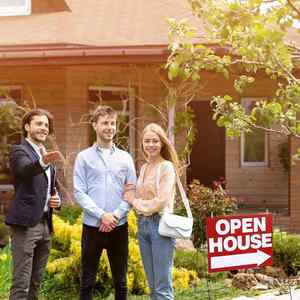 Fournitures professionnelles pour agents immobiliers : Cadre en aluminium pour open house, panneau publicitaire pliable pour trottoir, affichage de <span class=keywords><strong>vente</strong></span> ou de <span class=keywords><strong>location</strong></span> de biens - Product Image 3