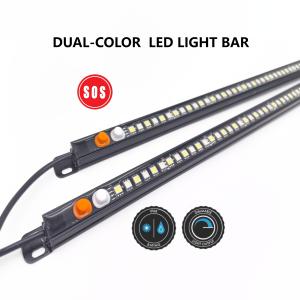 Réglable IP68 Dimmable <span class=keywords><strong>LED</strong></span> Barre Lumineuse Portable pour RV <span class=keywords><strong>Camping</strong></span> Tente Voiture Remorque Bateau 10-16V Blanc & Rouge PC Corps COB <span class=keywords><strong>Ampoule</strong></span> - Product Image 2