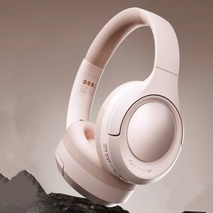 <b>Wireless</b> Over-Ear Headphones Active Noise Cancelling Bluetooth 6.1 Foldable Headset Built-In <b>Mic</b> for Gaming Travel Office - Product Image 2