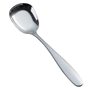 Cucharas Cuadradas de Acero Inoxidable DFS01 S M L para Niños, Cucharas para Servir Comida en Casa, Cucharas para Sopa con Cabeza Cuadrada y Logotipo Personalizado - Product Image 1