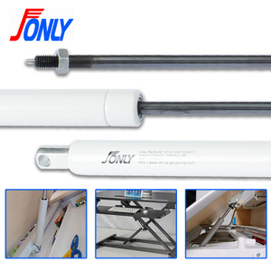 Thiết kế mới xi lanh thép không gỉ 600N có thể khóa lò xo khí vật liệu sắt jonly ghế <span class=keywords><strong>sofa</strong></span> công nghiệp ghế ngồi có thể ngả - Product Image 5