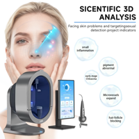 Analyseur de peau 3D du visage et du cuir chevelu, machine de bureau, détection microbienne, utilisation multifonctionnelle en salon, analyse non invasive du visage et de la tête