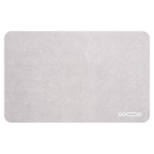 Alfombra de Baño Minimalista de Poliéster, Rectangular, Absorbente y Antideslizante para Baño - Product Image 1