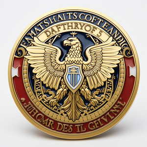 Hoa Kỳ Tự Do Mạ Vàng Đồng Xu Giáng Sinh Quà Tặng Mỹ Đại Bàng Vàng Kim Loại Thách Thức Đồng Xu Cho Bộ Sưu Tập - Product Image 4