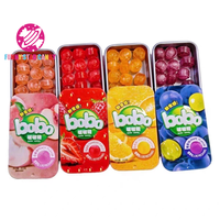 Bonbons durs Bobo super acides colorés Bonbons durs OEM personnalisés pour enfants Snack Aigre Bonbons assortis à saveur de fruits Bonbons durs au jus frais