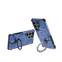 Étui d'armure magnétique de luxe pour Samsung S26 Edge couverture de téléphone de charge sans fil S25 S26 Ultra S25 FE