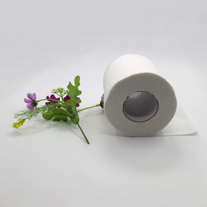 De 2 capas de solo envuelto de bambú blanco papel higiénico rollo de tejido con precio barato - Product Image 1
