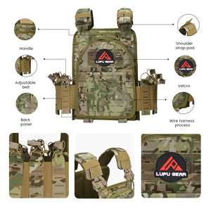 Chaleco Táctico al por Mayor con Sistema de Correas para Todo Clima, Liberación Rápida y Marco Interno para Senderismo y Camping (Pedido al por Mayor) - Product Image 3