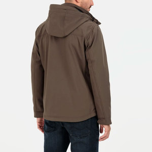 Veste Softshell Homme Nouvelle Collection Style Urbain Respirant avec Fermeture Éclair – Veste Softshell Hiver Col Montant Haute Qualité - Product Image 2
