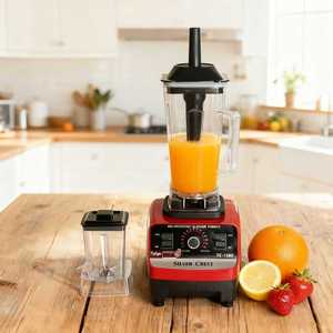 Multifunction Blender 18000 Rpm <b>Plastic</b> Container Vertical Juicer Food <b>Grinder</b> - Product Image 1