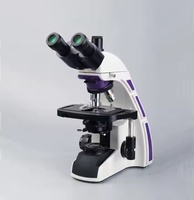 Hot Sale LCD Display Screen Achromatic Optics Microscope Trinocular Biological Microscope With LED Lamp