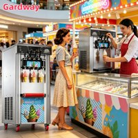 Mini Machine à Glace Italienne Professionnelle Commerciale pour Crème Glacée et Yaourt