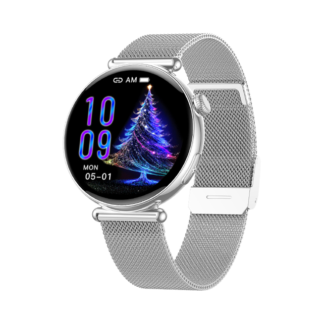 Health ECG Smart Watch ET491 for Women, 1.32inch AMOLED Screen AI GPT Emotion Fatigue Detection Physical Examination Smartwatch