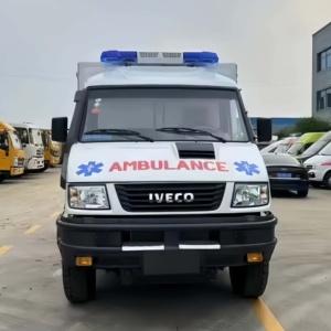 Nueva Ambulancia Diésel <span class=keywords><strong>4x4</strong></span> de Servicio Pesado, Manual, Todoterreno, para Respuesta Médica de Emergencia, Equipamiento Avanzado, para Desastres Rurales - Product Image 1