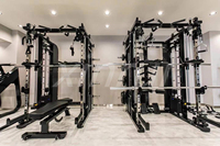 Nouvel équipement de musculation commercial pour salle de sport, appareil multifonctionnel Smith Machine, équipement de qualité pour les clubs de fitness, les hôtels
