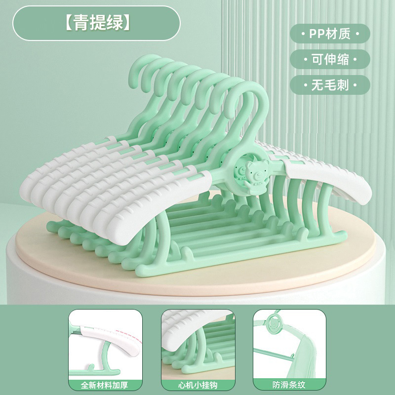 Percha extensible con forma de oso [Verde]