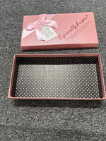 Boîte magnétique de haute qualité, logo personnalisé, boîte à bijoux en carton, boîte à collier pliable, emballage, boîte en papier noir mat