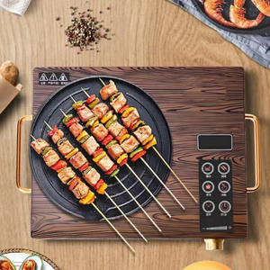 Cuisinière à induction intelligente pour barbecue domestique OEM, mini chauffe-plat, cuisinière électrique en céramique, <span class=keywords><strong>SilverCrest</strong></span>, cuisinière infrarouge - Product Image 6