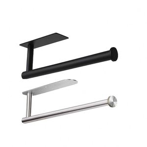 Support mural auto-adhésif en acier à un niveau, forme carrée, pour cuisine - Porte-serviettes en papier, rangement d'outils, nettoyage - Product Image 2