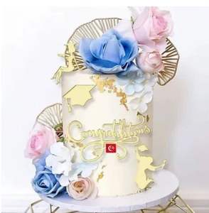 Adornos Personalizados para Pastel de Cumpleaños con Acrílico Frontal, Decoración para Pastel de Fiesta de Cumpleaños 2023 - Product Image 1