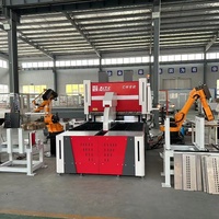 Centro de Doblado Totalmente Automático de 1400 mm con Brazo Robótico de Cuchilla Auxiliar AT-HS1400F, Dobladora de Paneles CNC para Láminas de Acero Inoxidable de Alta Calidad
