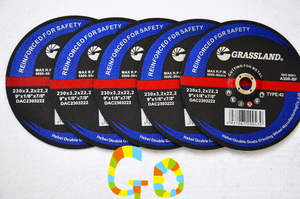 Disque <span class=keywords><strong>de</strong></span> coupe abrasif Grassland 9 pouces 230X1.9X22 pour métal et acier inoxydable - Product Image 2