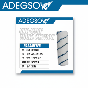 Set di spazzole a rulli da 10 pezzi da 4 pollici in microfibra schiuma poliestere-fai da te e pulizia industriale personalizzabile supporto OEM - Product Image 1