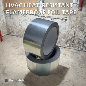 เทปกาวอะคริลิกสำหรับงาน HVAC ทนความร้อน ทนไฟ ติดแน่น ทนแรงกด  พร้อมฟอยล์อะลูมิเนียม 43U - Product Image 2