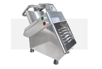 Máquina Cortadora automática de verduras/máquina rebanadora y cortadora en cubitos/cortador de rebanadas de zanahoria y pepino