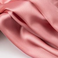 Mode personnalisé 100% Polyester épais doux confortable soie mat Satin lourd drapé tissu mariée 100% pur