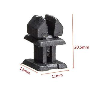 1249900792 tự động ốc vít Boot TRIM Clips Dải bìa cho mbz CLK <span class=keywords><strong>SL</strong></span> S w220 CLS Class xe nhựa đinh tán ô tô - Product Image 2