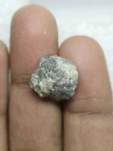 Diamant brut naturel de mine africaine de qualité supérieure 17,78 carats : Diamant gris non poli pour collection de bijoux, bague de fiançailles - Product Image 5