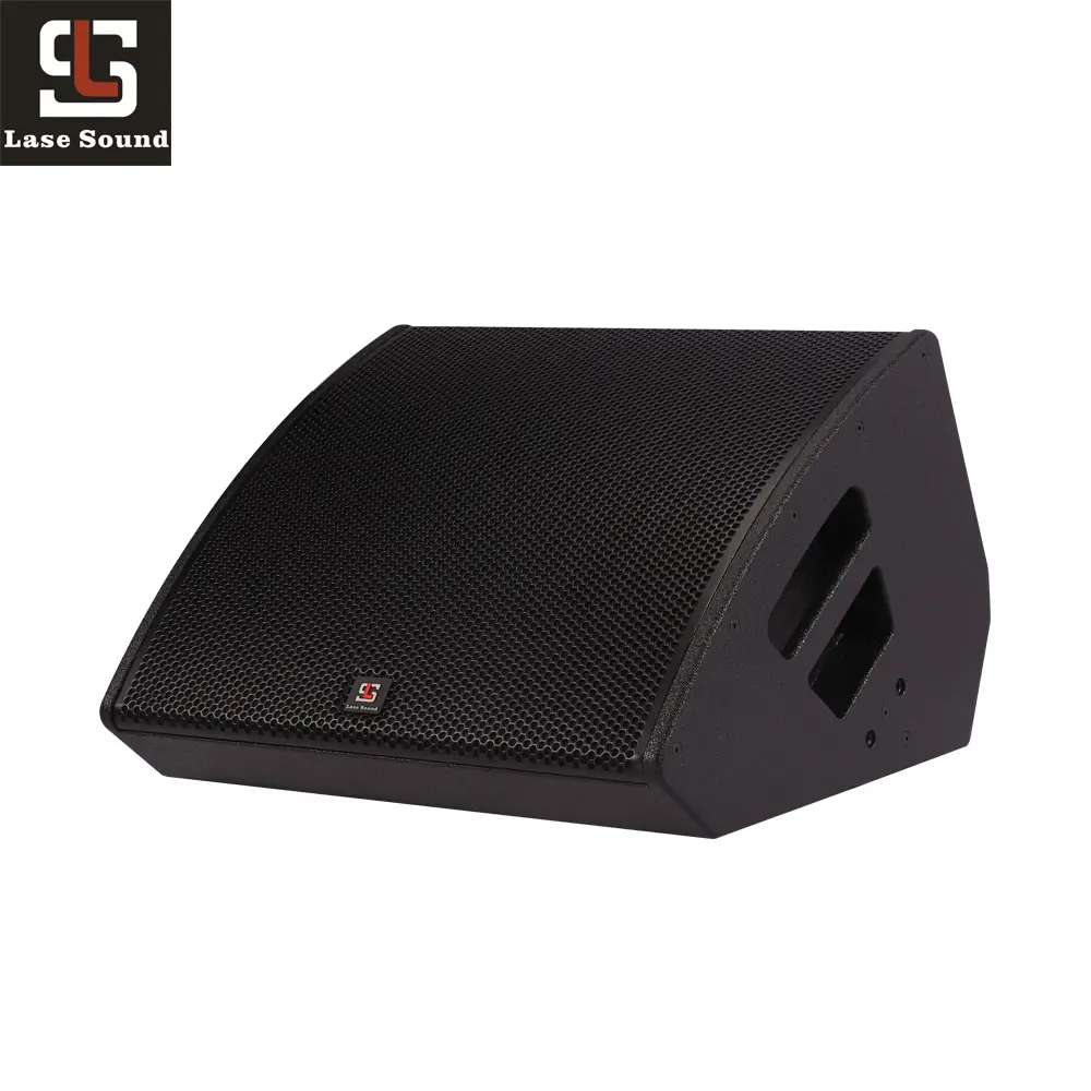 Lase Sound speaker aktif LM4, audio panggung profesional 15 inci, sistem suara monitor koaksial untuk penampilan luar ruangan