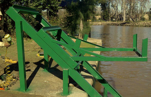 ลิฟท์ยกเรือเหล็กพร้อมเชือก<span class=keywords><strong>สลิง</strong></span>สำหรับเรือขนาด<span class=keywords><strong>เล็ก</strong></span>1-2ตัน - Product Image 5