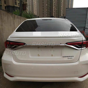 For Toyota Corolla Spoiler 2019 2020 2021 2022 ABS <b>Plastic</b> Primer Color Rear Trunk Spoiler Wing Car Accessories - Product Image 4