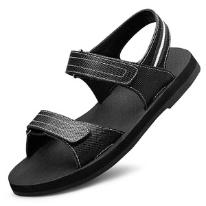 2023 New Summer Men's Sandals Breathable Casual Sandals Daily Fashion <b>Velcro</b> Beach <b>Shoes</b> Suitable for Fishing - Product Image 3