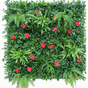 กำแพงพืชสีเขียวเทียมสำหรับสวนหลังบ้านรั้วใบไม้เทียม A-1002กลางแจ้งต้นไม้เขียวขจี - Product Image 2
