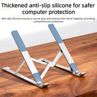 Support portable pliable pour ordinateur portable en alliage d'aluminium, réglable en hauteur, iDock