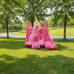 Castillo Inflable Colorido de <span class=keywords><strong>Bob</strong></span> <span class=keywords><strong>Esponja</strong></span> con Tobogán, Casa de Brinco, Castillo <span class=keywords><strong>Hinchable</strong></span> para Niños con Soplador, Juego Inflable - Product Image 4