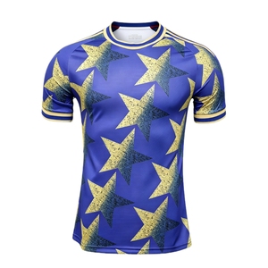 <span class=keywords><strong>Camiseta</strong></span> de Fútbol Personalizada 2026, Color Azul Pampas, Grado Maestro, Diseño Degradado Albiceleste, Alta Fidelidad - Product Image 1