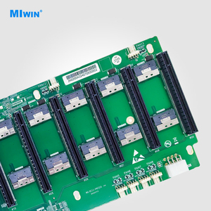 Miwin Maicun 11-Khe Cắm Pcie <span class=keywords><strong>4</strong></span>.0 GPU Expander Baseplate Trực Tiếp Cắm 8654 Để Pcie X16 Mở Rộng Hội Đồng Quản Trị - Product Image 5