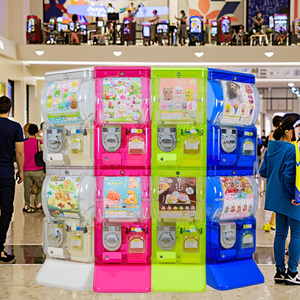 Jelly Color Gachapon Machine Niños Cápsula Juguete Moneda Gacha Máquina expendedora <span class=keywords><strong>para</strong></span> Parque de Atracciones - Product Image 6