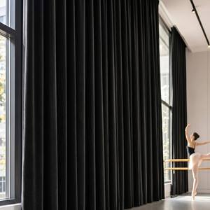 <span class=keywords><strong>Cortinas</strong></span> de Lujo XinLan Personalizadas con Alto Nivel de Oscurecimiento, <span class=keywords><strong>Cortinas</strong></span> de Terciopelo Modernas y Minimalistas de Alta Gama para Teatro, Estudio, Sala de Ballet - Product Image 2