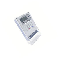 Compteur d'électricité triphasé prépayé de type split STS avec écran LCD, classe CIU 1.0, précision 0-9999.9 kWh, marque HT, modèle STE-38